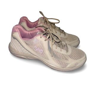 Ryka Dash 3 Women's Walking Shoes White/Pink Size 8